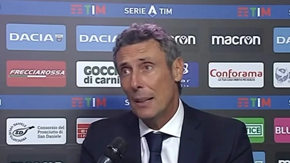 Udinese, Gotti: “La difesa della Juve in difficoltà? Non lo so, devo pensare all’Udinese”