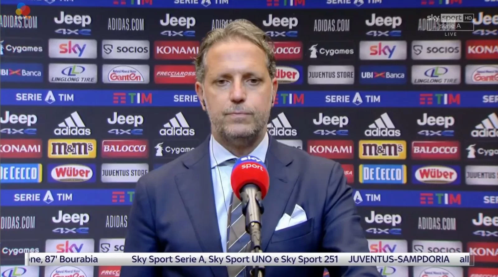 Paratici: “Non c’è una situazione Dzeko, stiamo vagliando anche altre opzioni. Pirlo? Un predestinato”