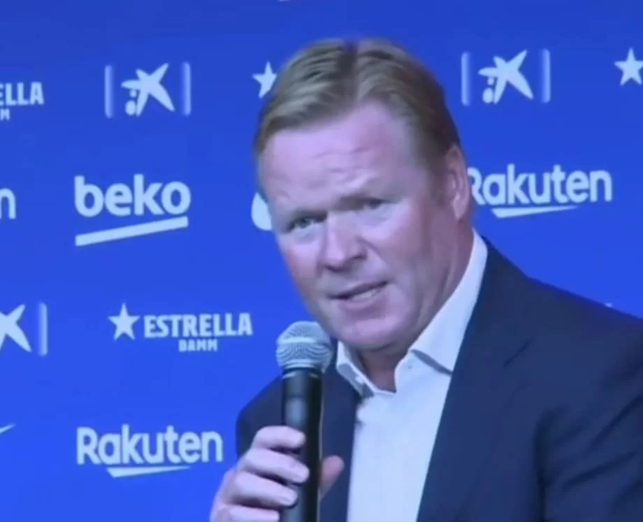 Barça-Juve, frasi al veleno di Koeman nei confronti dell’arbitro