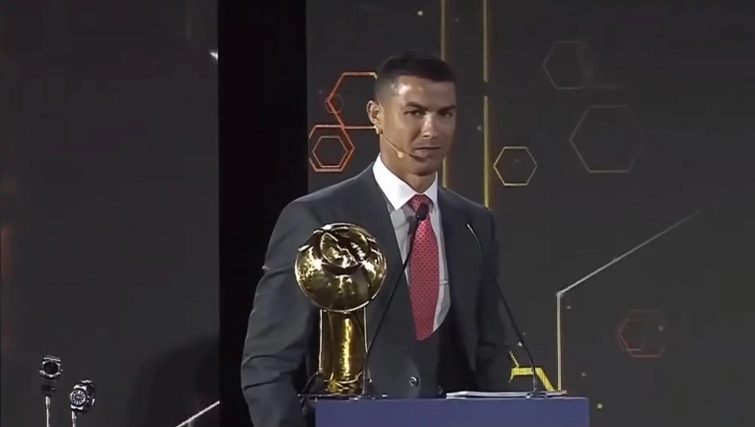 Globe Soccer Awards 2020: Cristiano Ronaldo sotto accusa