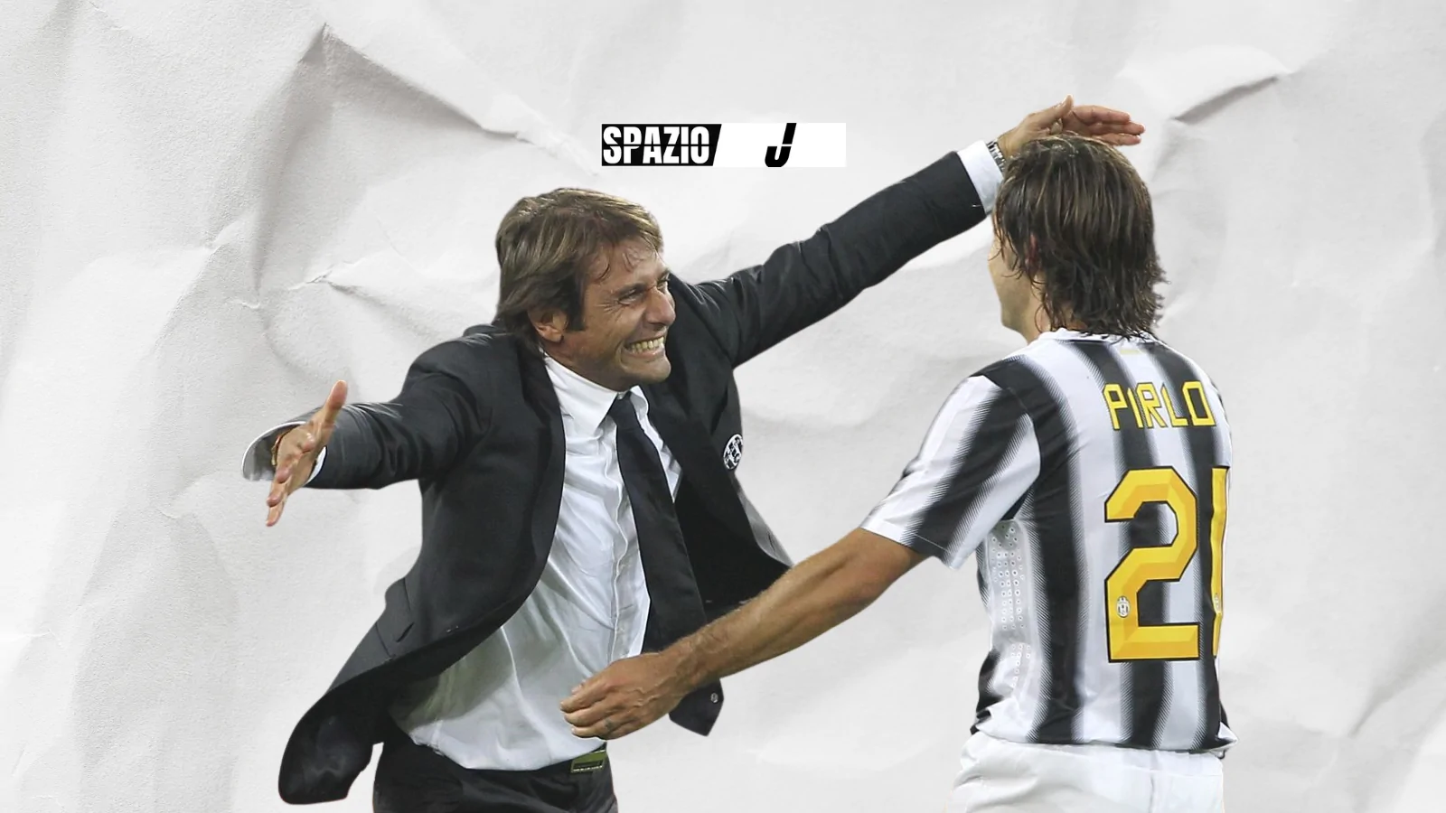 Antonio Conte e Andrea Pirlo: destini diversi accomunati dal bianconero