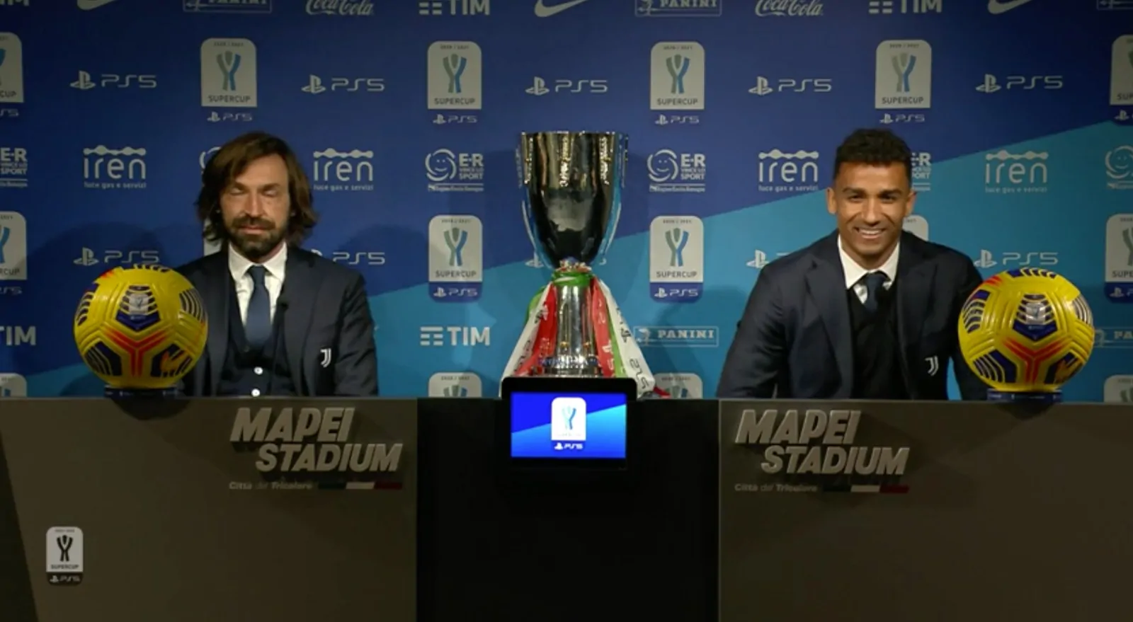 Supercoppa Italia, Danilo: “Domani vogliamo dimostrare di essere la vera Juventus”. Pirlo: “Domani gioca Szczesny. Attaccate me, non i giocatori”