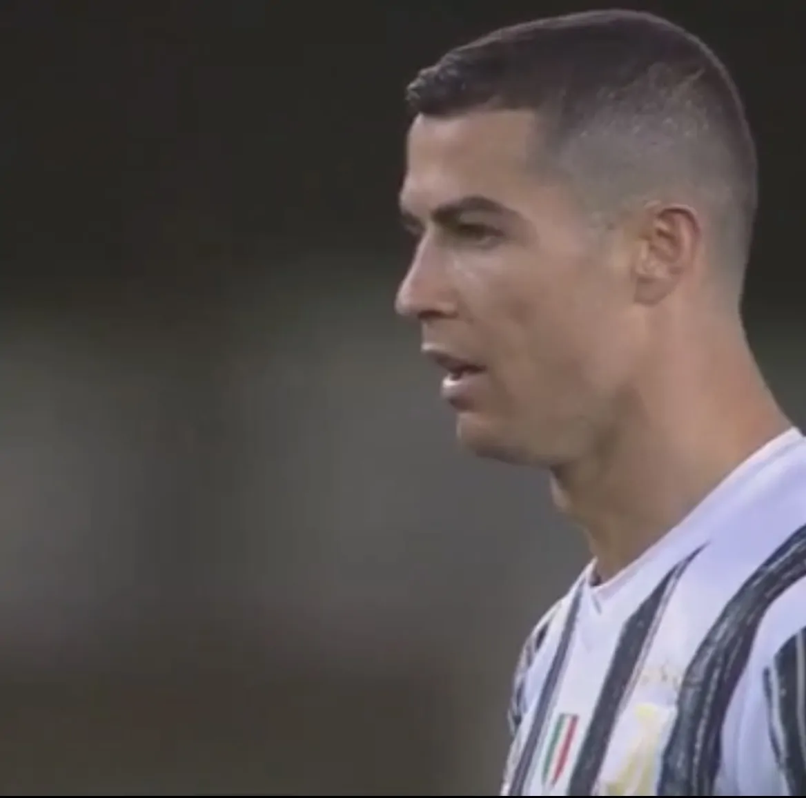 Juve-Lazio, la rabbia di Ronaldo per la panchina
