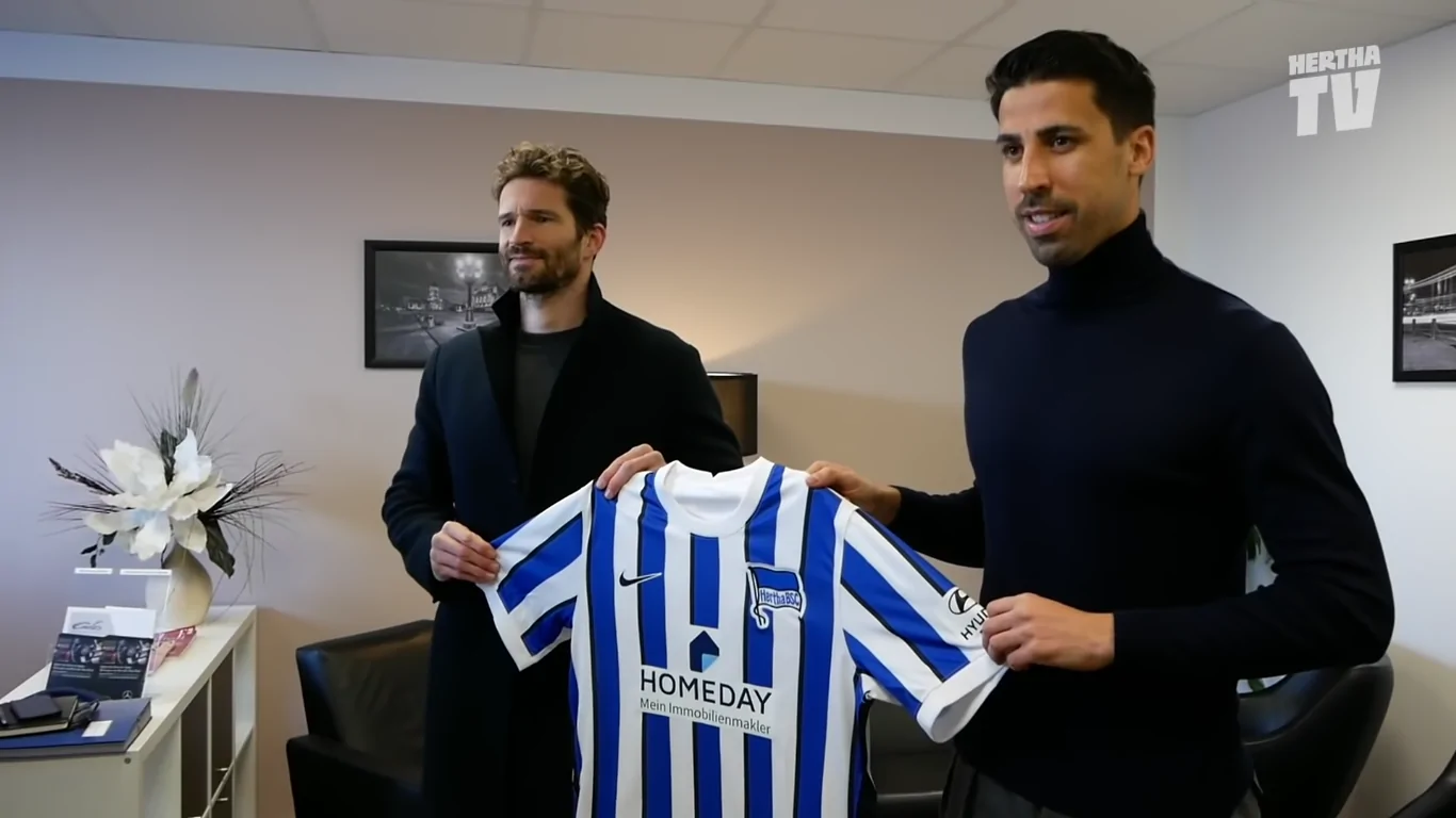 L’allenatore dell’Herta Berlino: “Khedira ci ha fatto bene, recupera palloni e sa inserirsi in avanti”