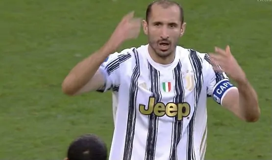 Chiellini: “Abbiamo fatto i complimenti ai giocatori dell’Inter nello spogliatoio”