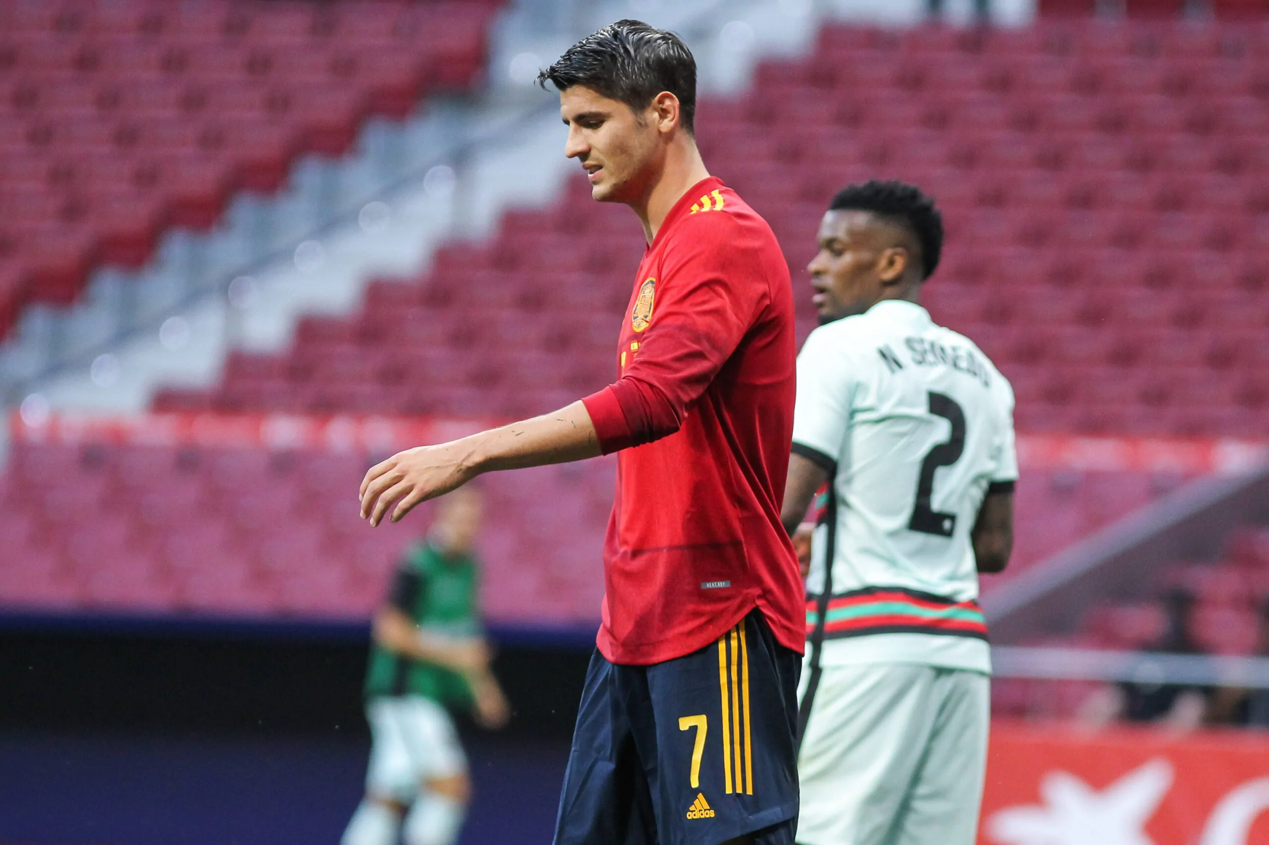 Morata: “Fischi? Chiedo sostegno , dobbiamo vincere. Sono il primo che fa autocritica”