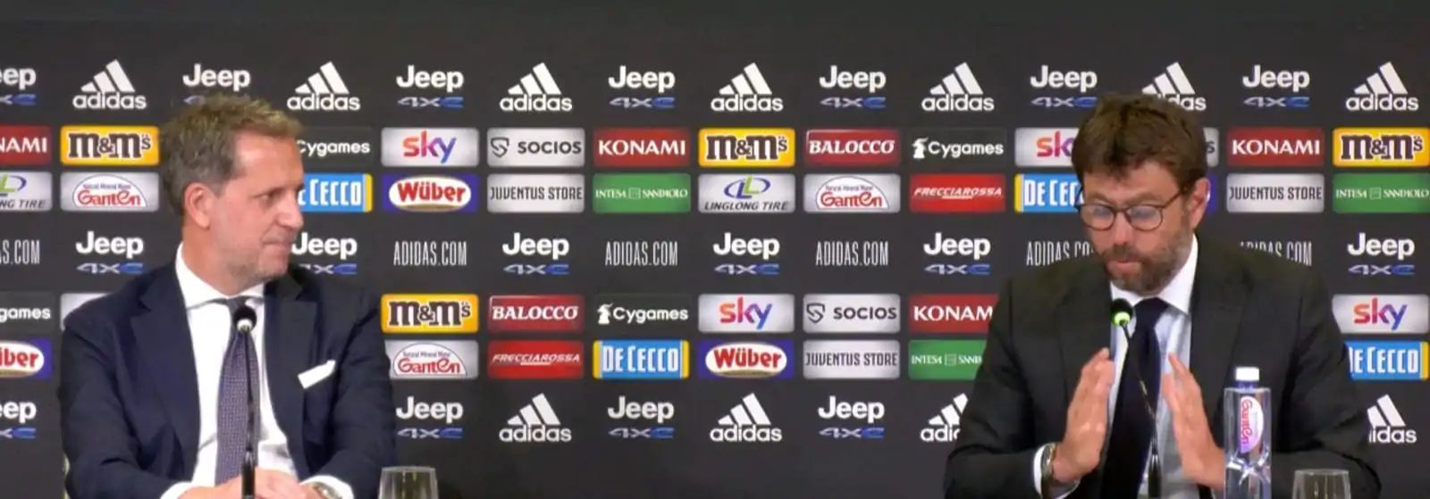 Agnelli: “Sono contento della voglia di ritornare di Allegri. La Superlega è un grido d’allarme”. Paratici: “Posso solo ringraziare la Juventus, è stato un onore essere qui”