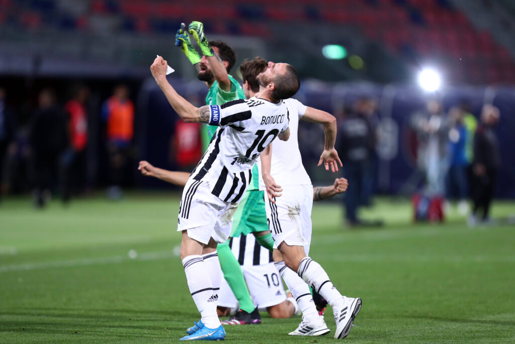 Allegri declassa Bonucci dai gradi di vicecapitano della Juve