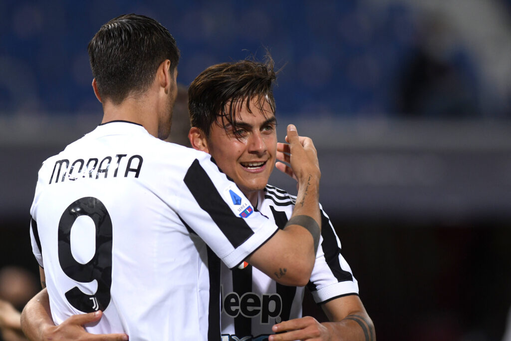 Morata, Dybala, infortunio