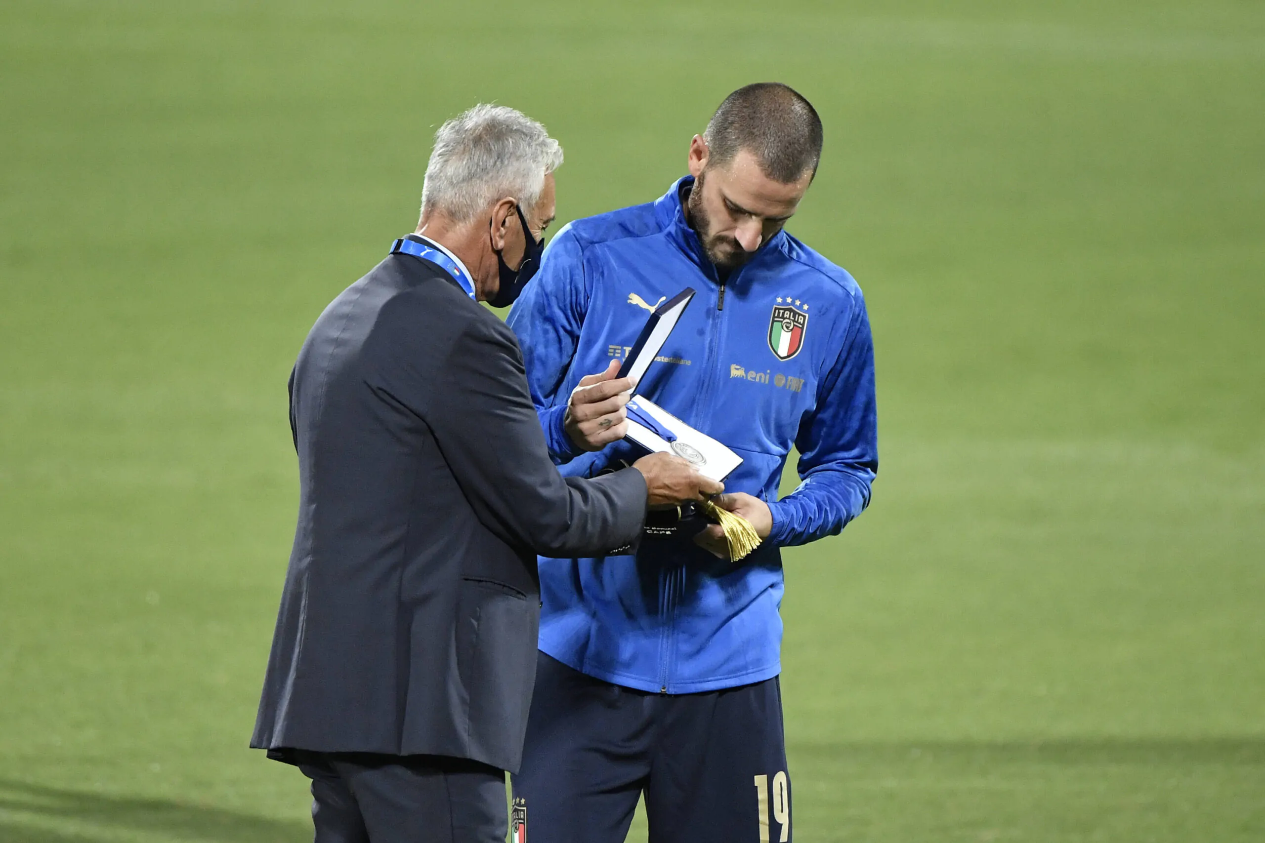 Bonucci premiato in Nazionale: il motivo