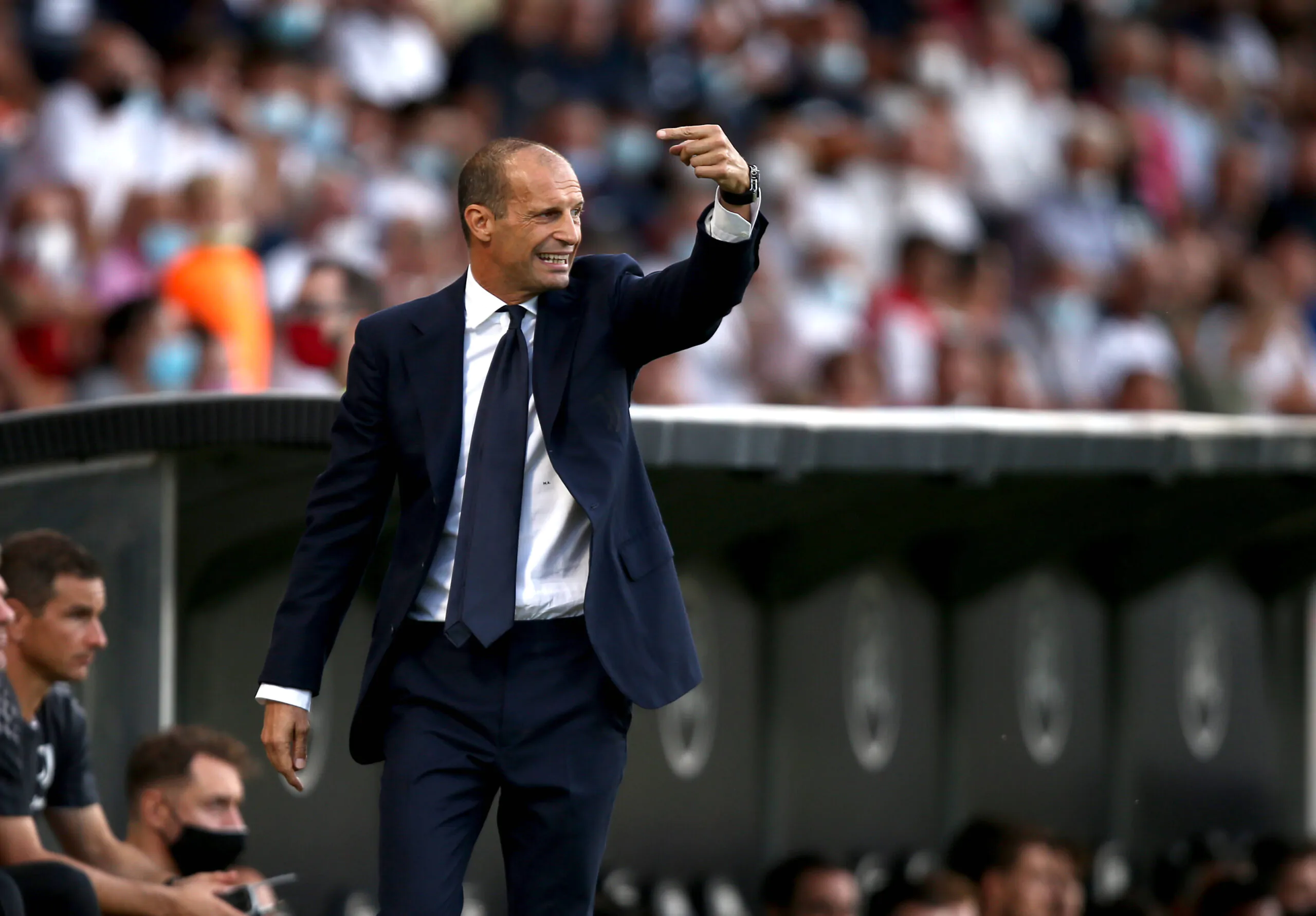 Allegri: “Un passo verso la qualificazione, a volte bisogna soffrire”