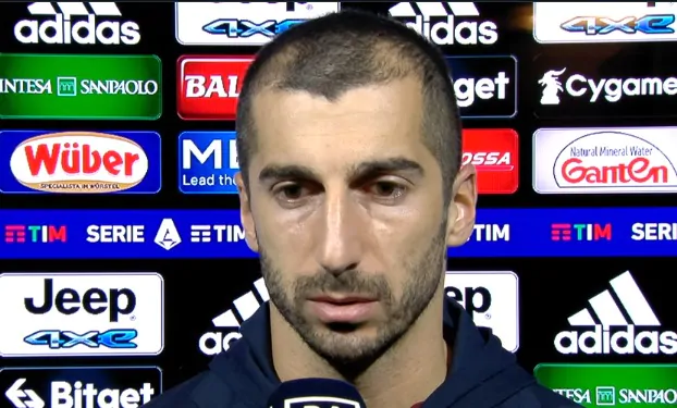 Mkhitaryan non ci sta: “L’arbitro ha sbagliato, ecco perché non può farlo!”