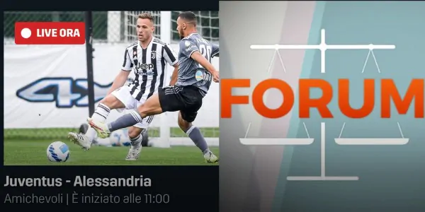 Problemi Dazn: in onda Forum invece di Juve-Alessandria!