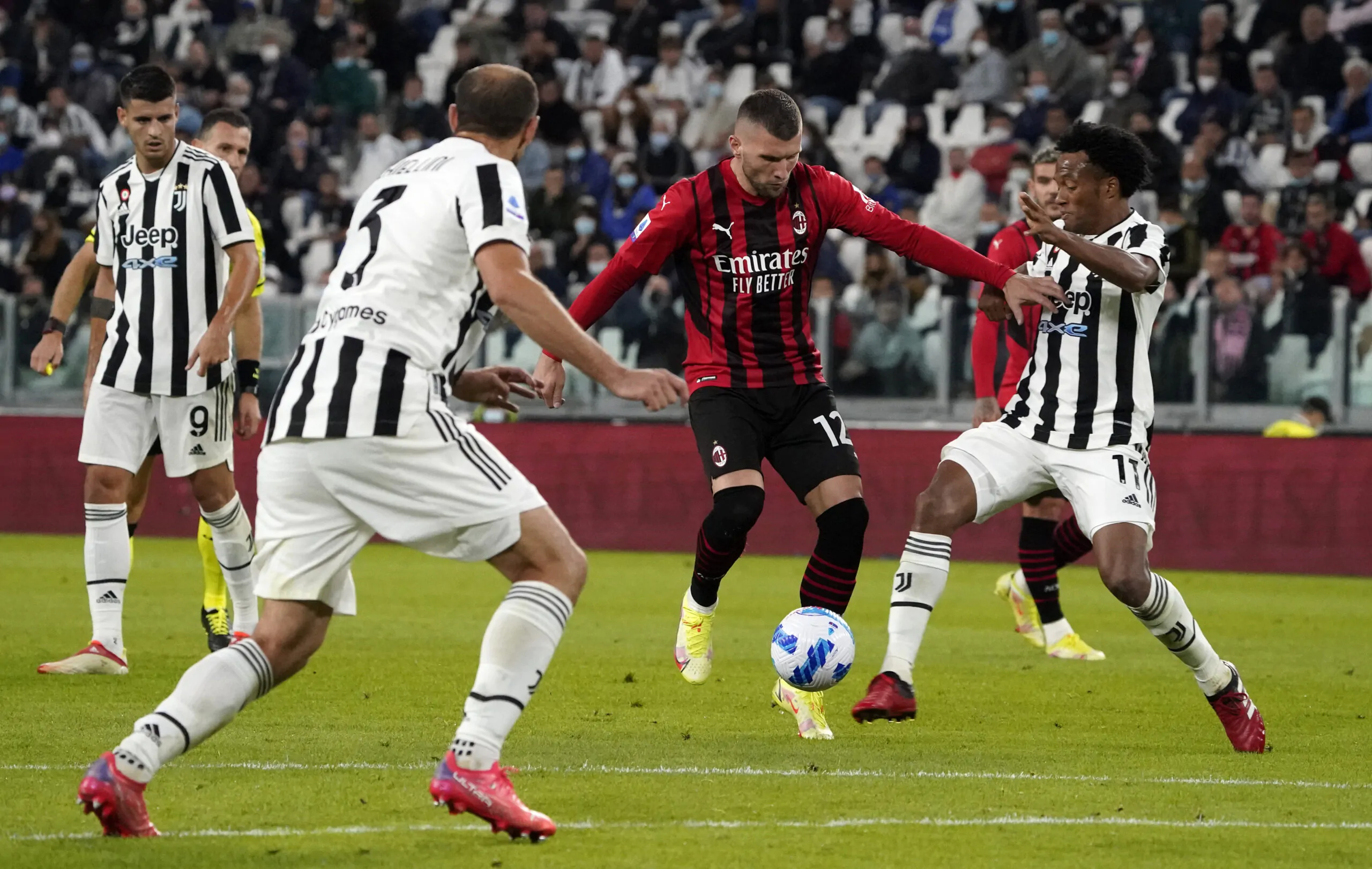 Torino-Juventus, escluso Cuadrado