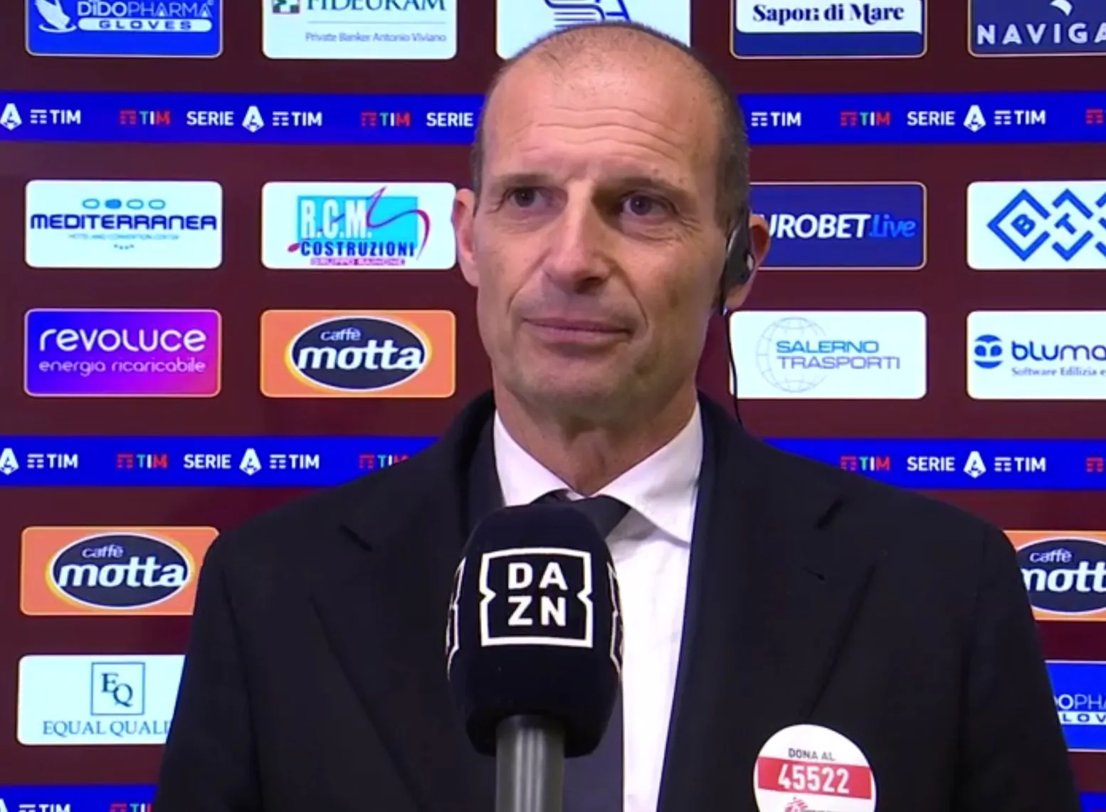 Allegri: “Dobbiamo ottenere il massimo. Rapporto cambiato con la società? Vi spiego”