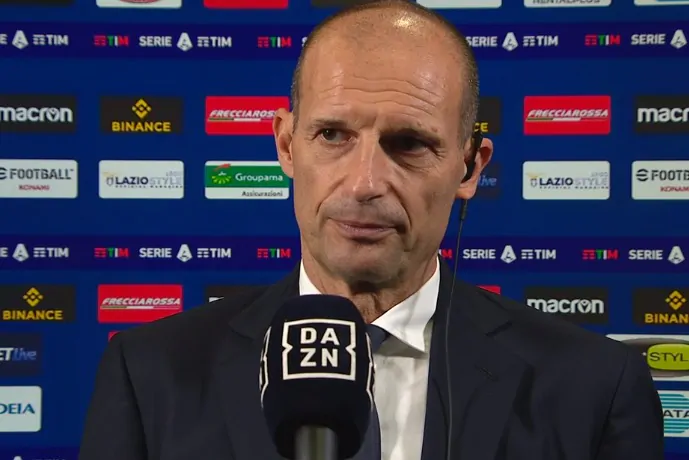 Allegri: “Sarrismo contro corto muso? Non è corretto! Sono contento della prova della mia squadra”