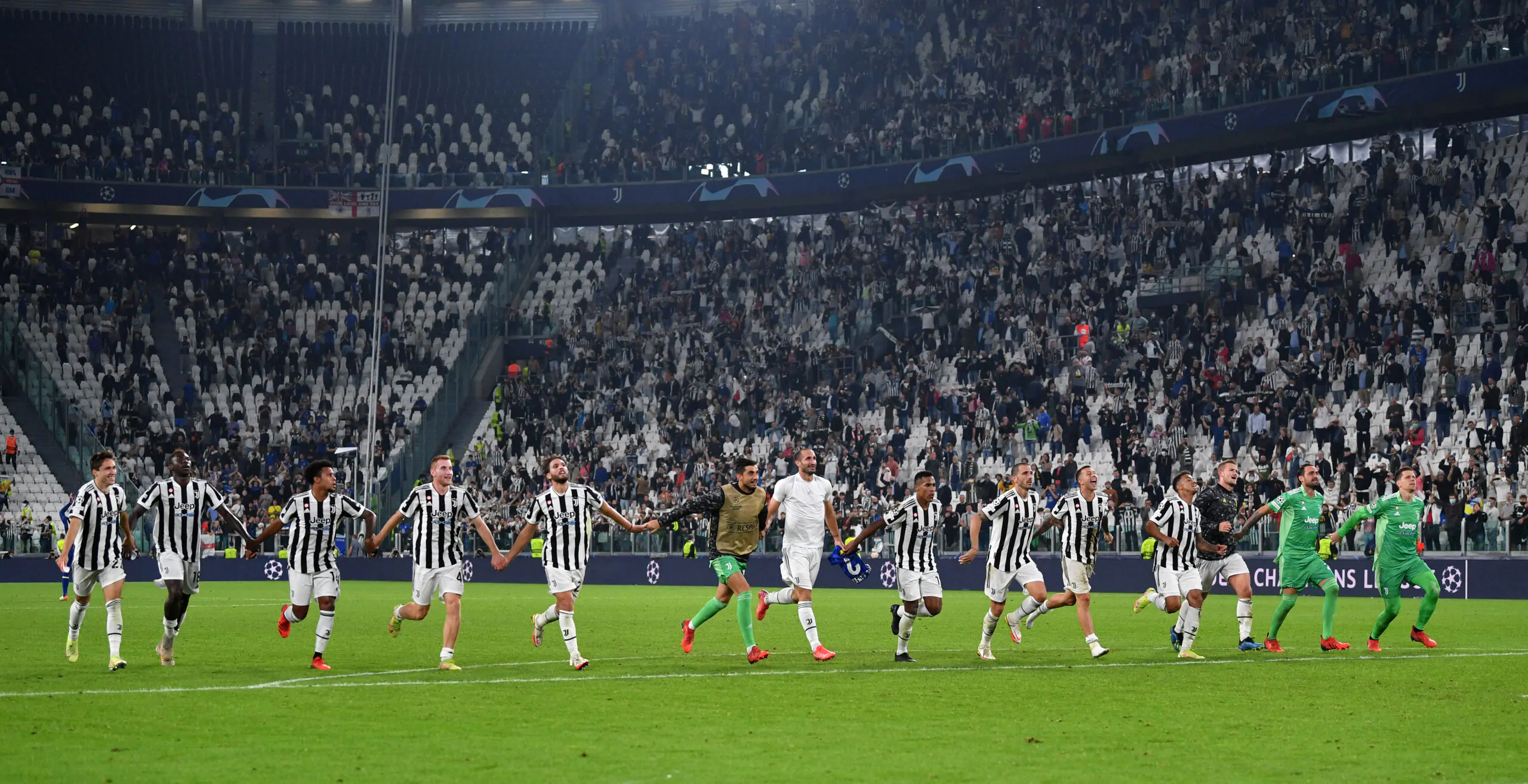 Champions, la Juventus punta il record: non è mai accaduto prima!