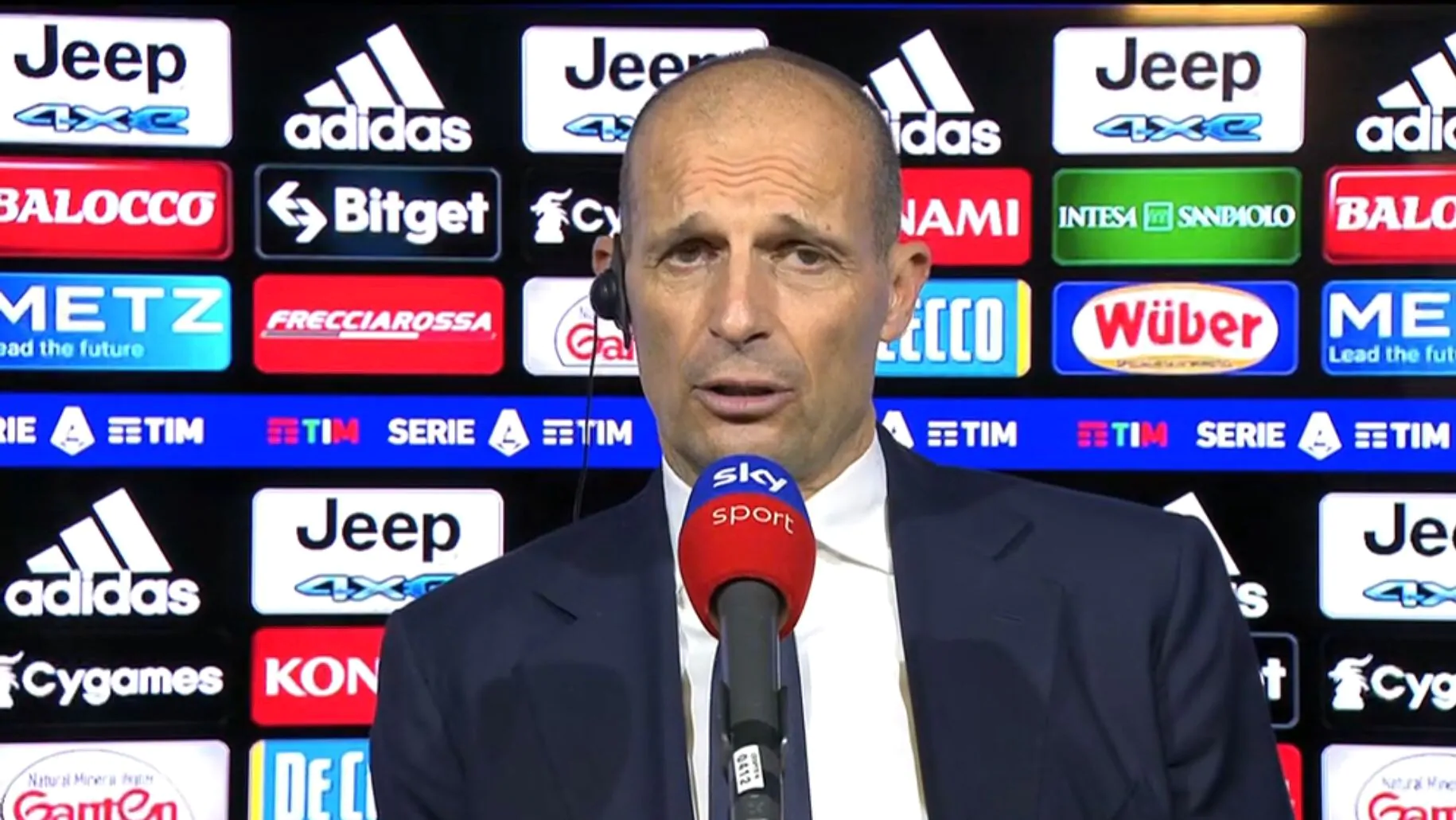 Allegri: “Mi sono arrabbiato, non siamo in grado di farlo”