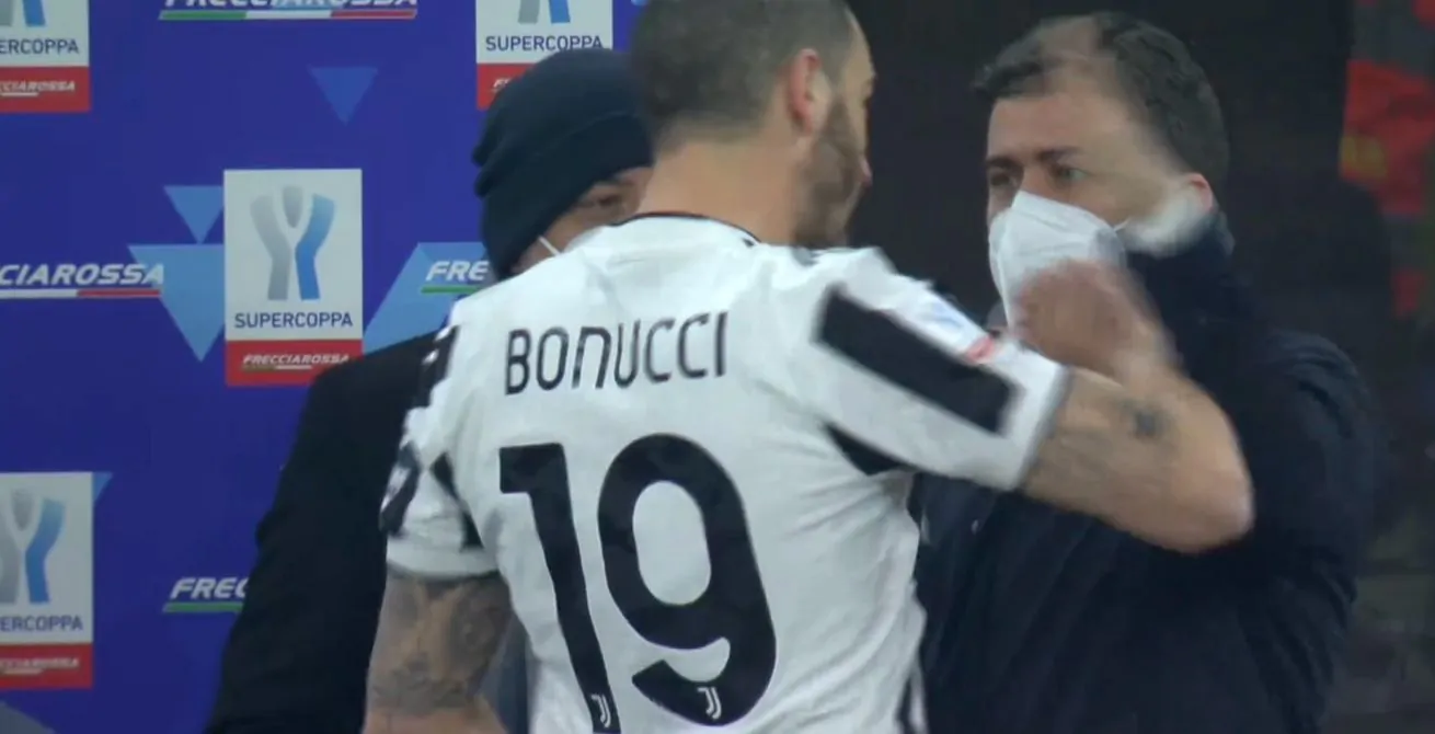 Furia Bonucci: faccia a faccia nel finale!