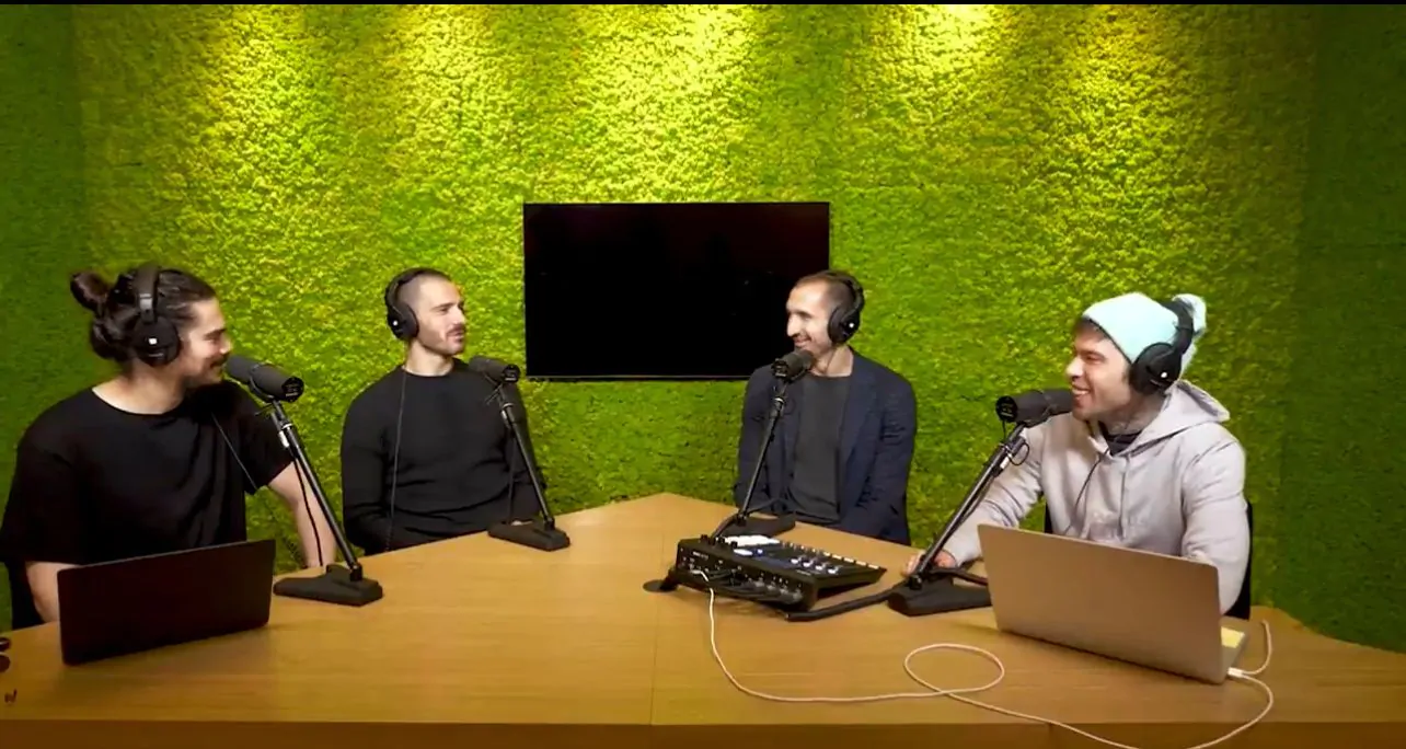 Bonucci e Chiellini ospiti di Fedez: avete sentito?