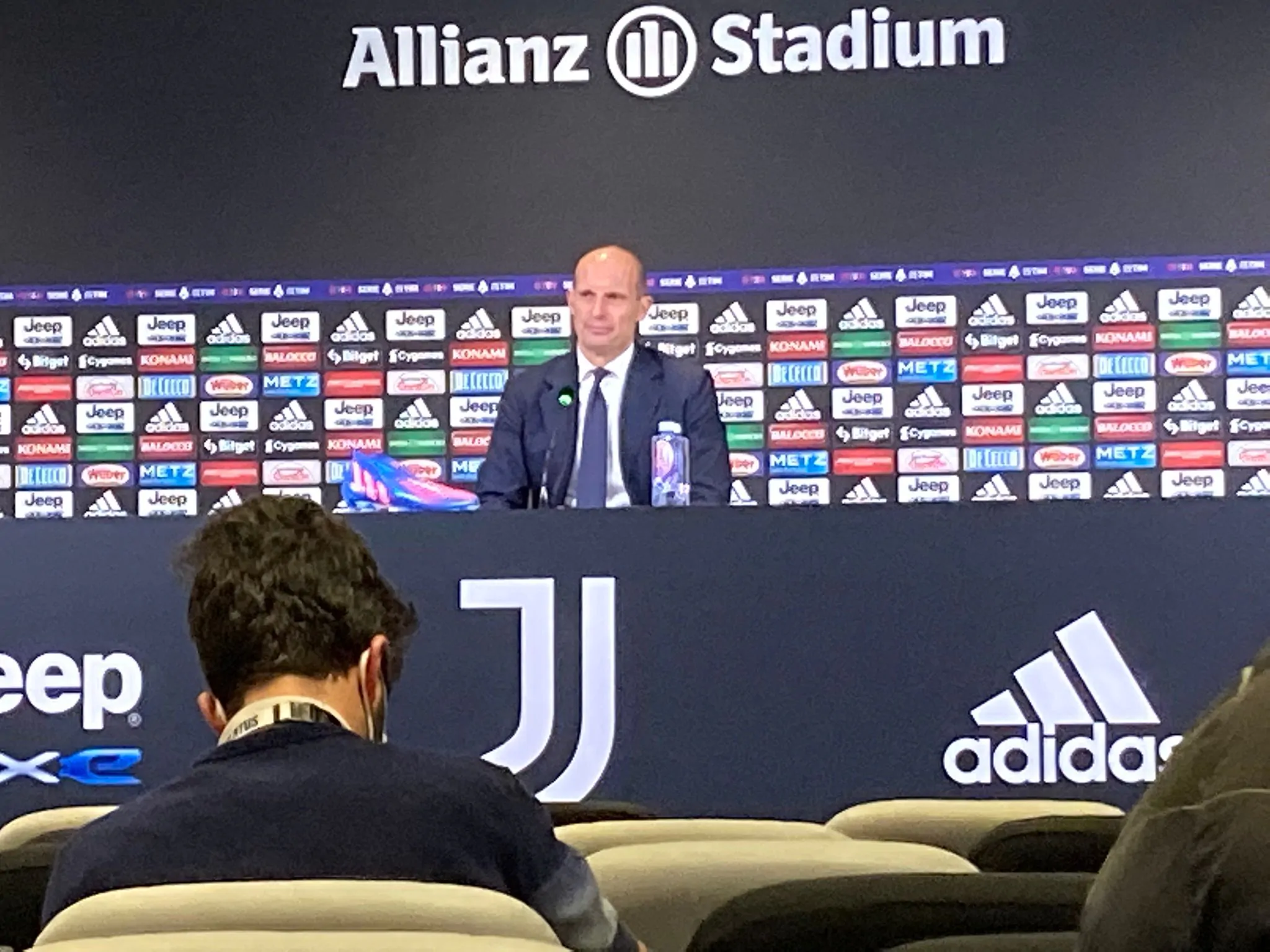 Allegri in conferenza: “Siamo riusciti a farlo nel finale!”
