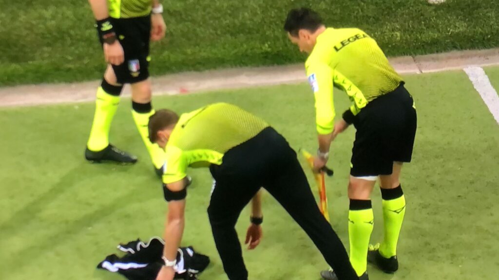 Mondin, Assistente, Infortunio