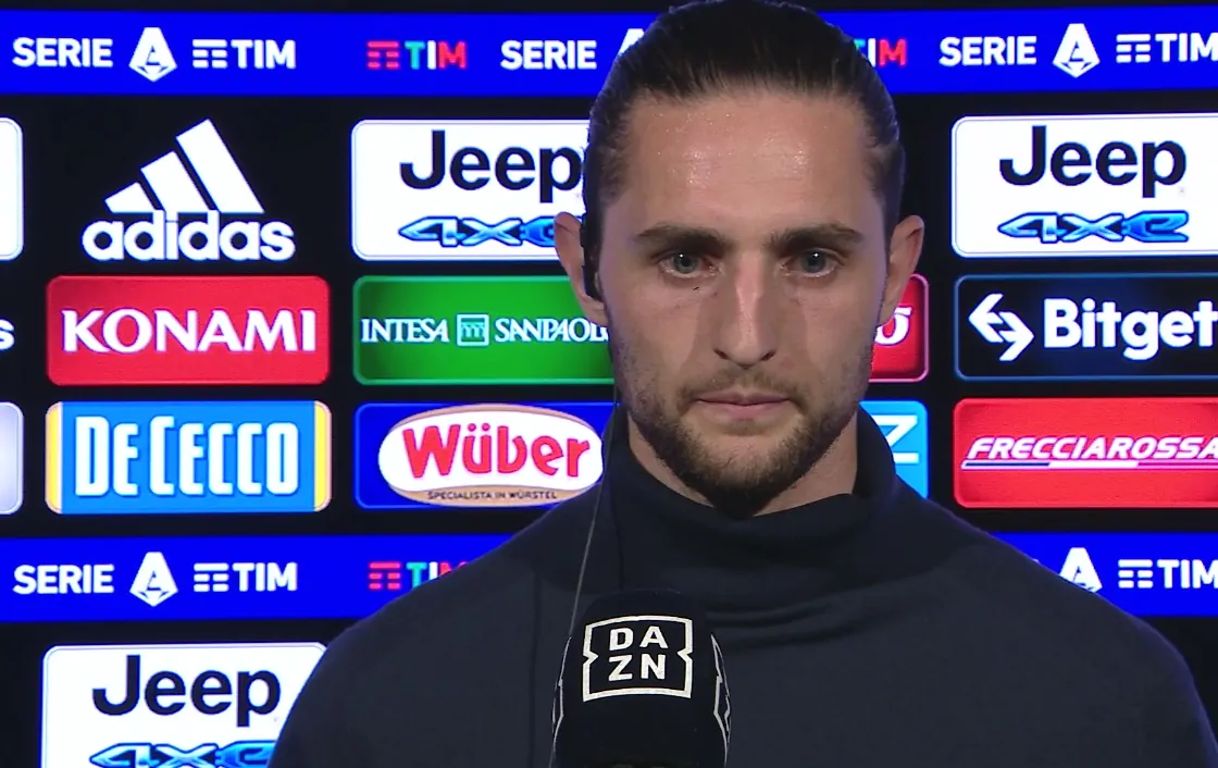 Juve-Inter, Rabiot non ci sta: “L’arbitro ha deciso la partita!”