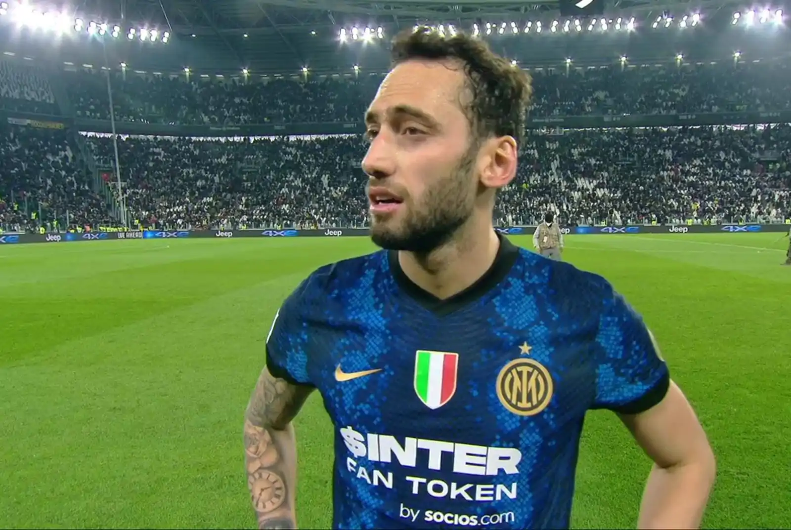 Calhanoglu sorpreso, il commento sul rigore in Juve-Inter