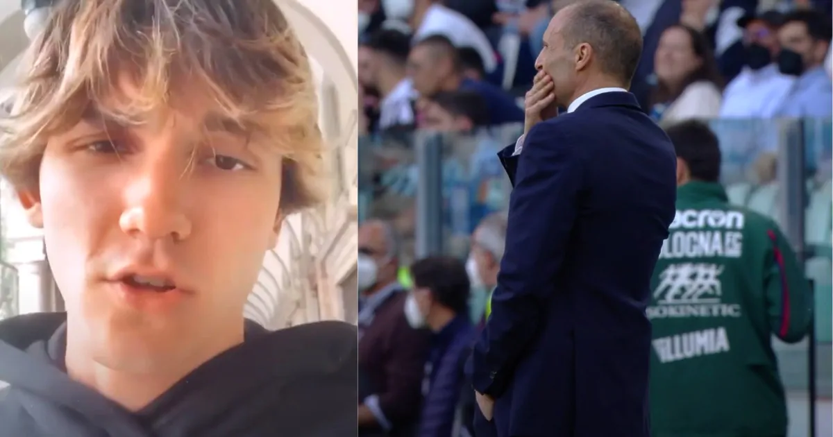 Provocazioni ad Allegri e alla Juventus: il figlio di Pirlo fa chiarezza