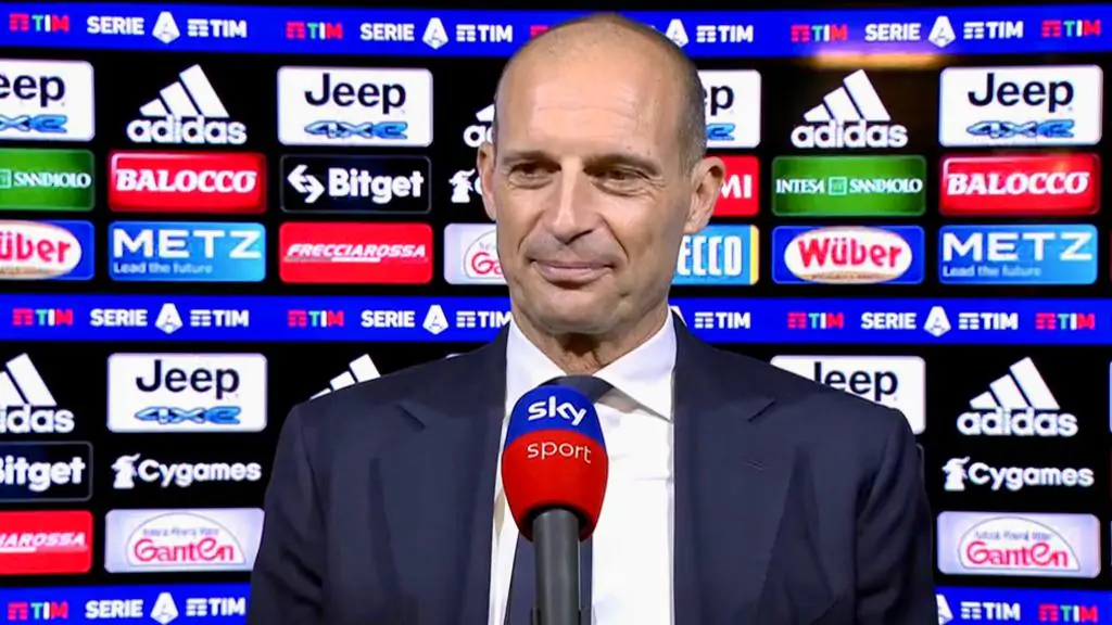 Allegri finalmente si sbilancia: l’ha appena detto sulla Juventus e lo scudetto