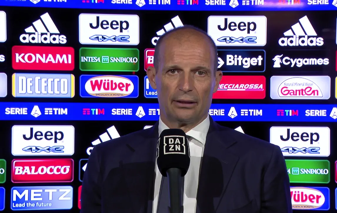 Allegri rivela: “Ho scelto di far giocare Danilo a centrocampo per un motivo”