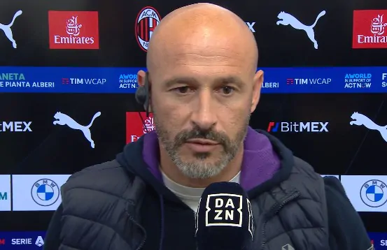 Italiano rimpiange Vlahovic: le parole del tecnico della Fiorentina