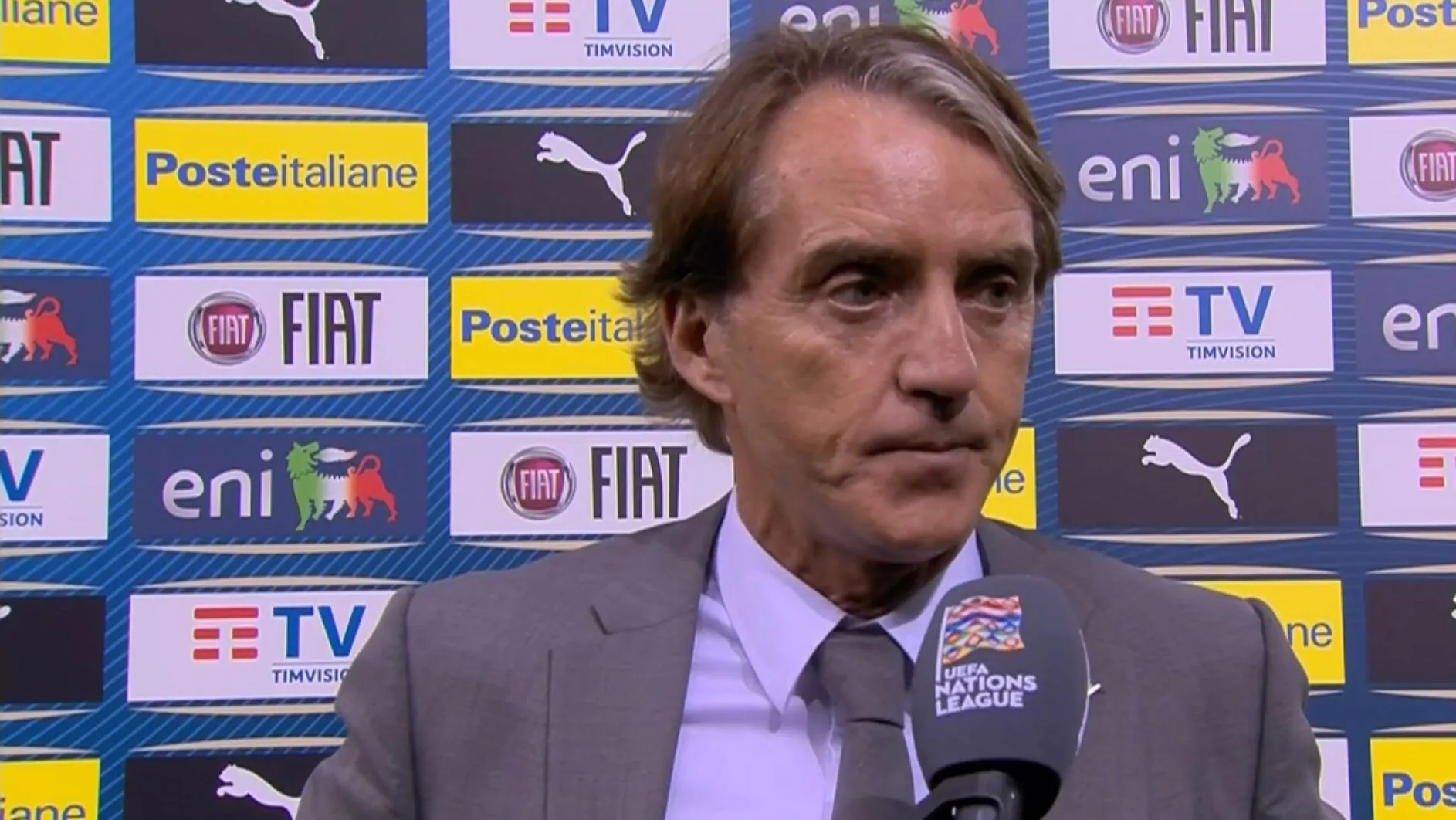 Mancini: “Dispiace per la sconfitta, in questo percorso faremo due cose!”