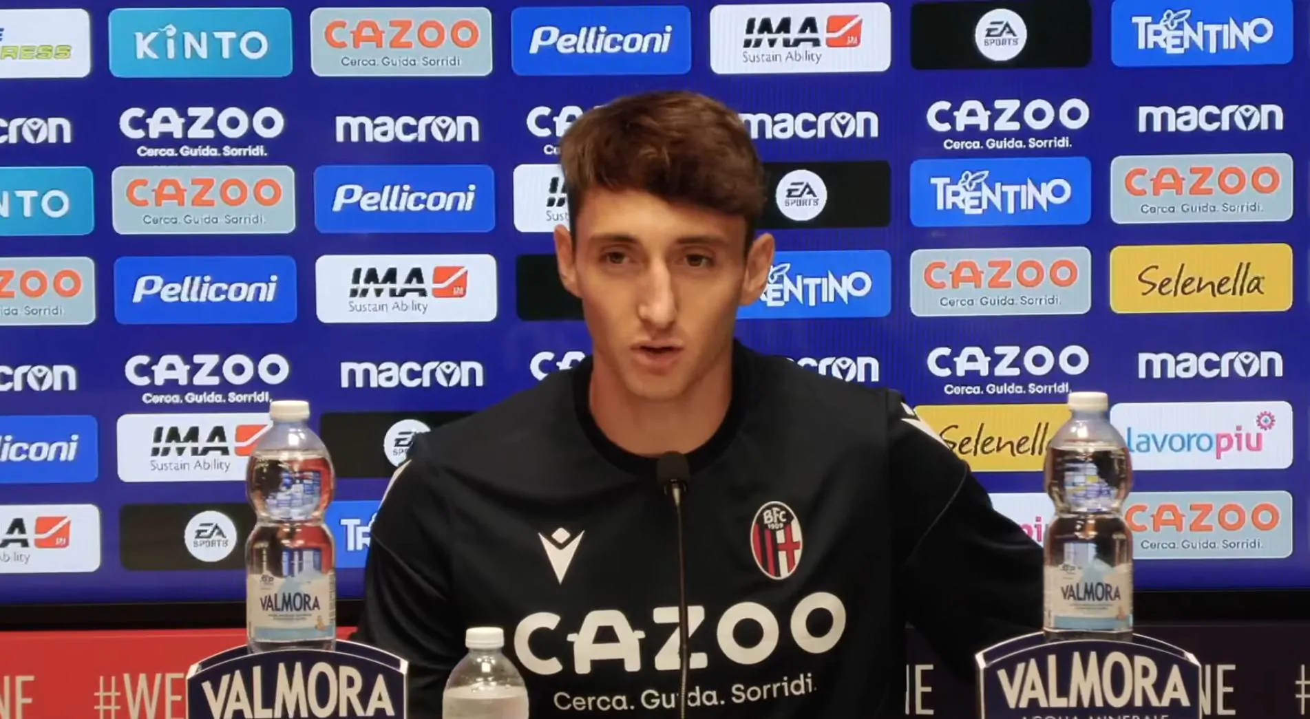 Cambiaso si presenta in conferenza: “Bologna? Sono qui per farlo!”