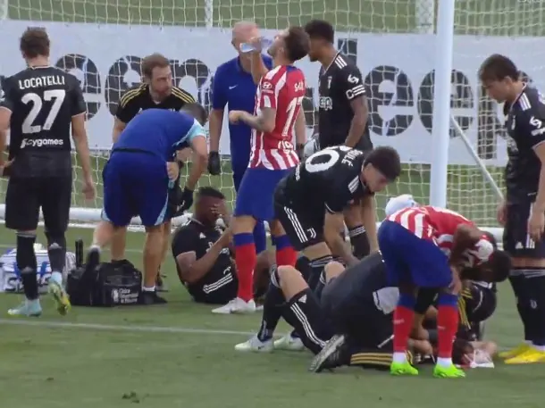 Juventus-Atletico, infortunio per un titolare bianconero: la situazione