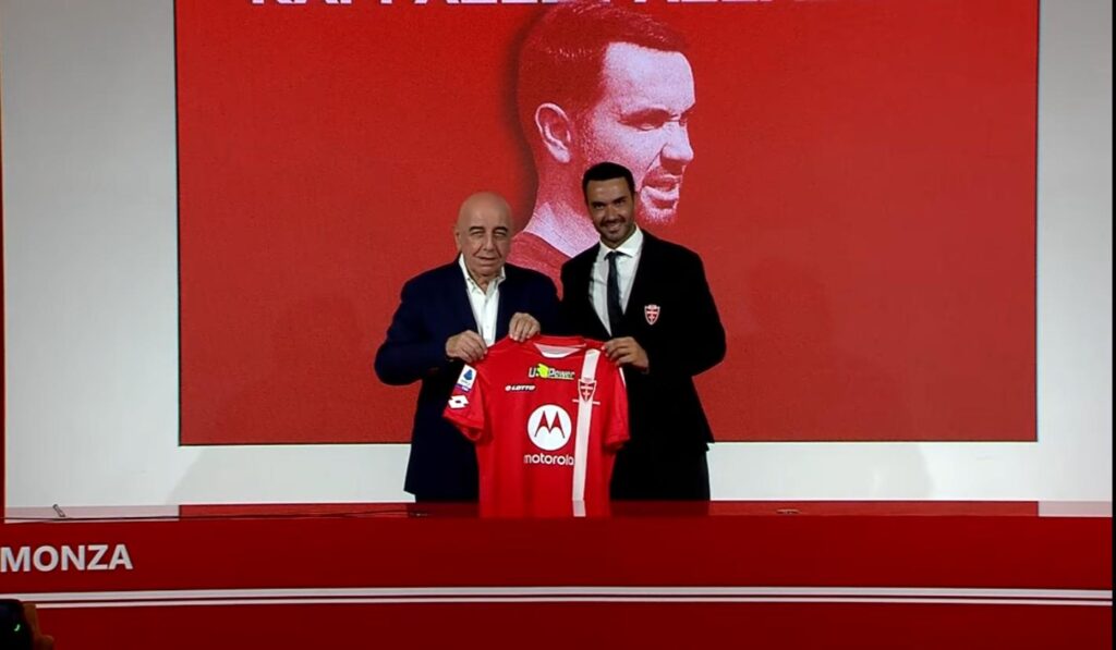 Palladino, Monza, Conferenza