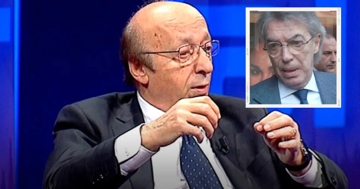 Dura risposta di Moggi a Moratti: “Ad Halloween i morti potrebbero tornare a parlare”