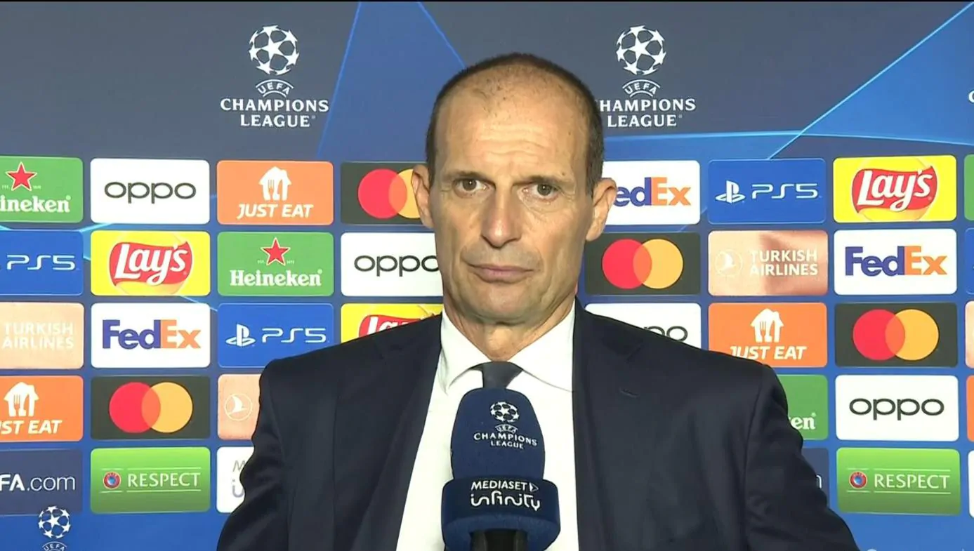 Allegri: “Non siamo ancora qualificati per l’Europa League!”, poi il commento su Gatti