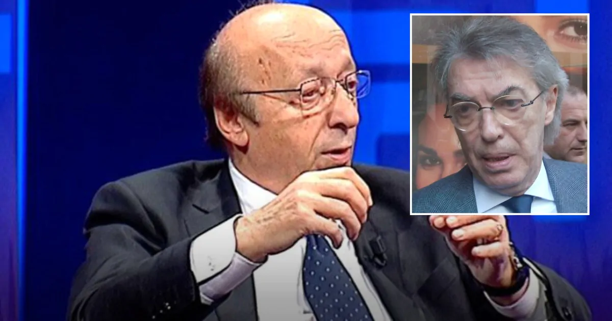 Calciopoli, Moggi attacca Moratti: “Campionato manovrato? Rivedesse la sentenza”
