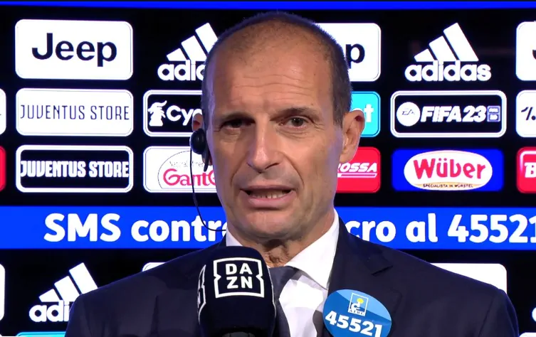 Allegri: “Mi sarei arrabbiato se avessimo preso gol”, poi il parere sullo Scudetto