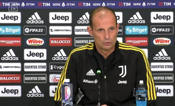 Allegri in conferenza: “Chiesa sta meglio, Pogba può tornare in 15-20 giorni”. Poi il commento sul recupero di Vlahovic