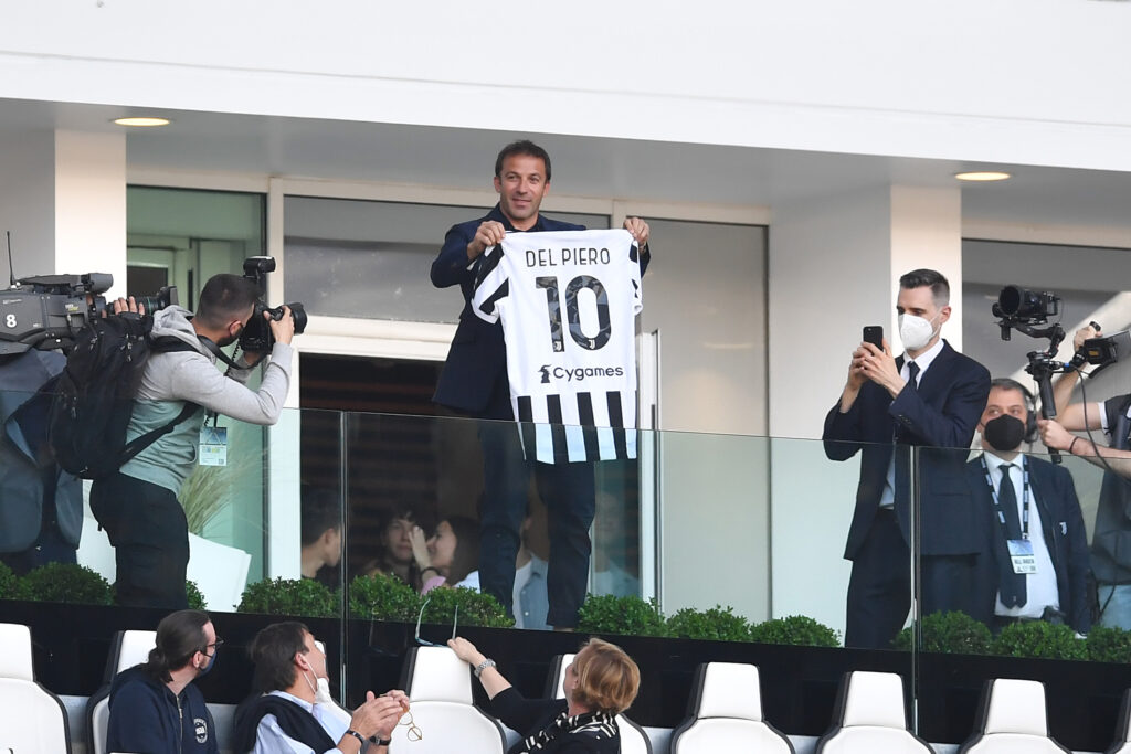 Del Piero ai tifosi