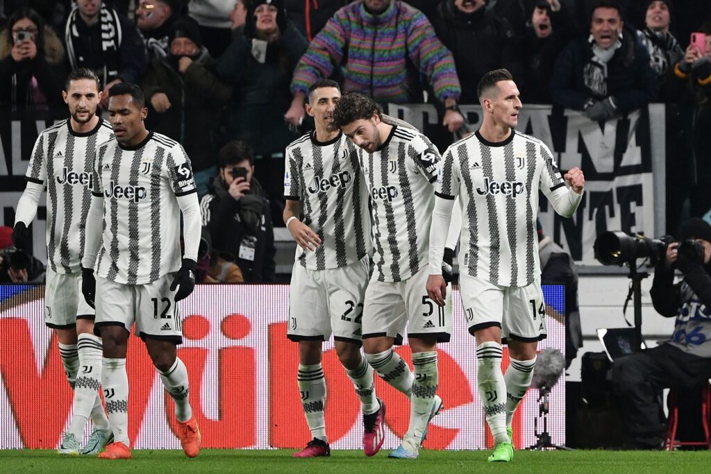 juve di maria rabiot champions league