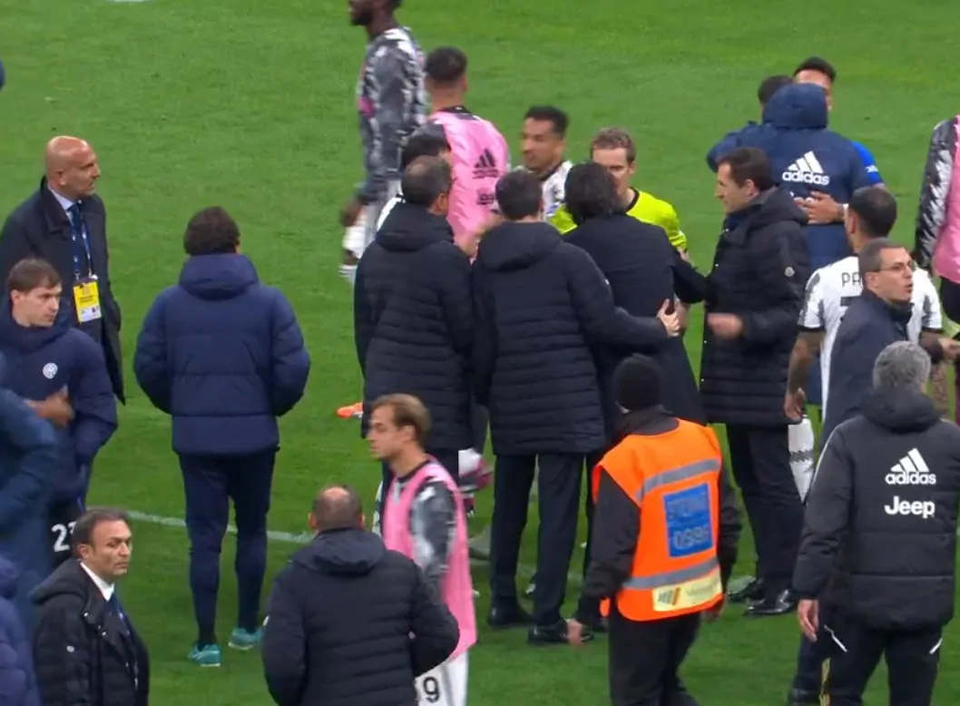 Si scalda Inter-Juve nel finale, due espulsi a fine partita!