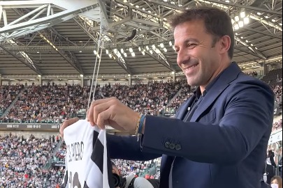 Del Piero maglia Allianz Stadium