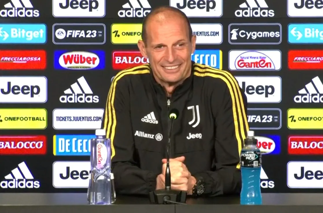 Allegri: “Il derby d’Italia è sempre affascinante”, poi le parole sulle condizioni di Di Maria