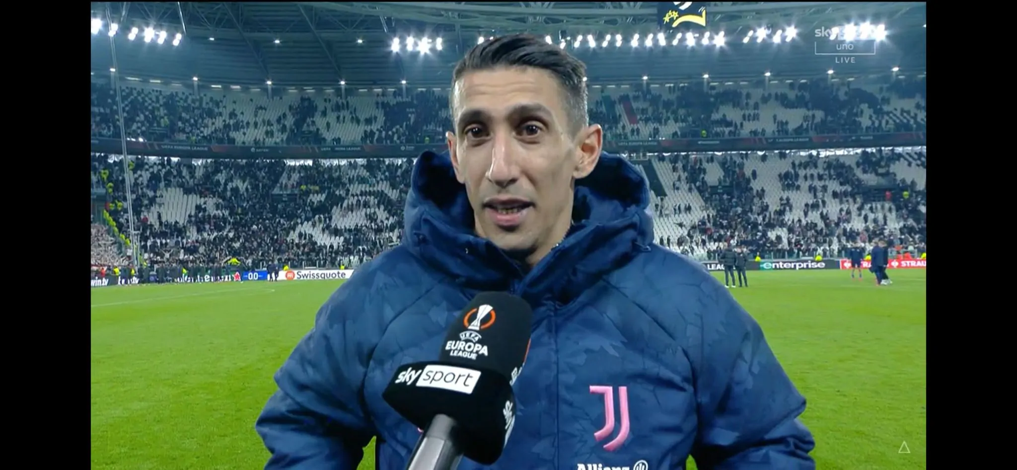 Problema fisico per Di Maria? L’argentino risponde sicuro in diretta