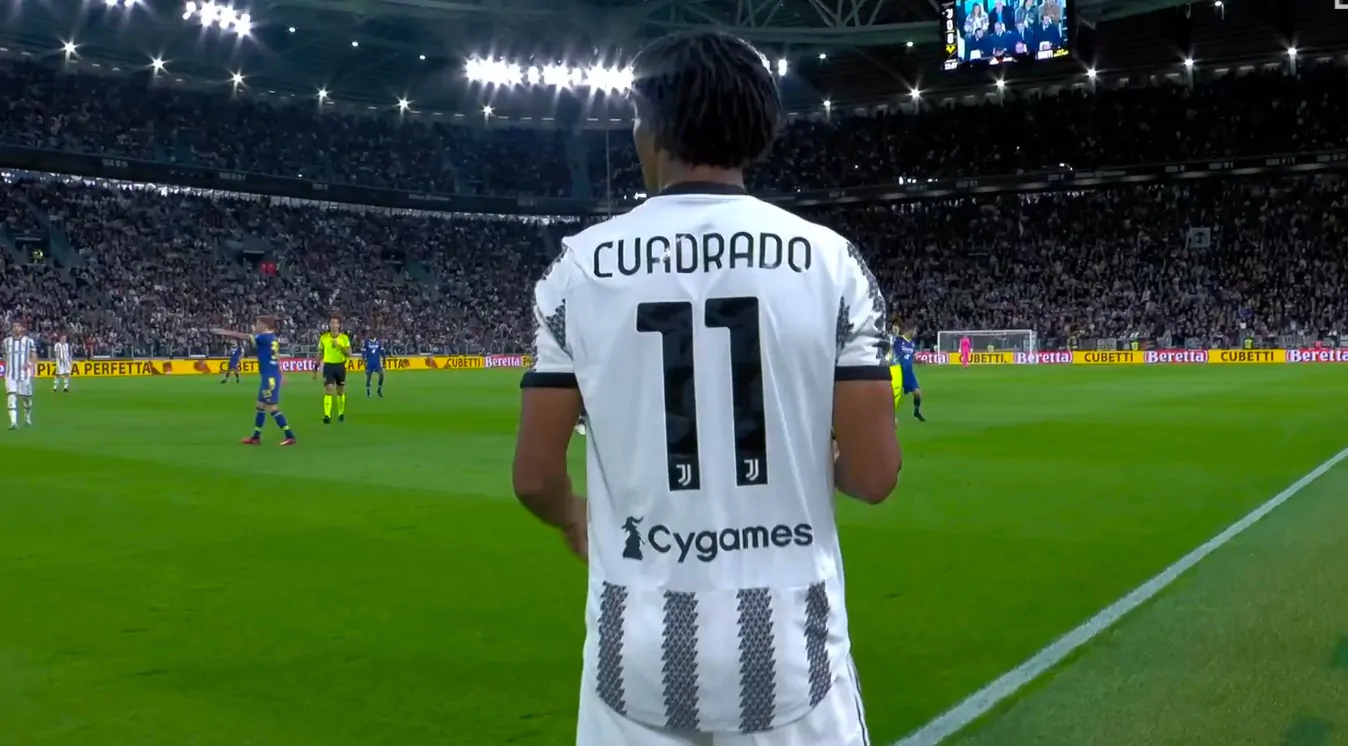 Cuadrado da record in maglia Juventus: tagliato un traguardo contro il Verona