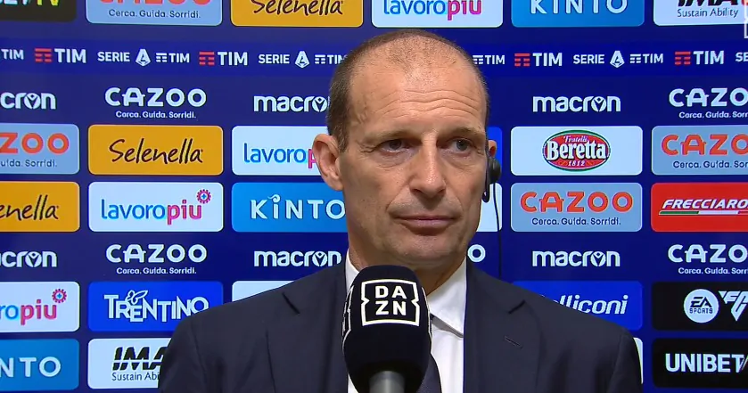 Allegri: “Ho detto a Milik che doveva tirarlo forte”, poi la risposta sul futuro