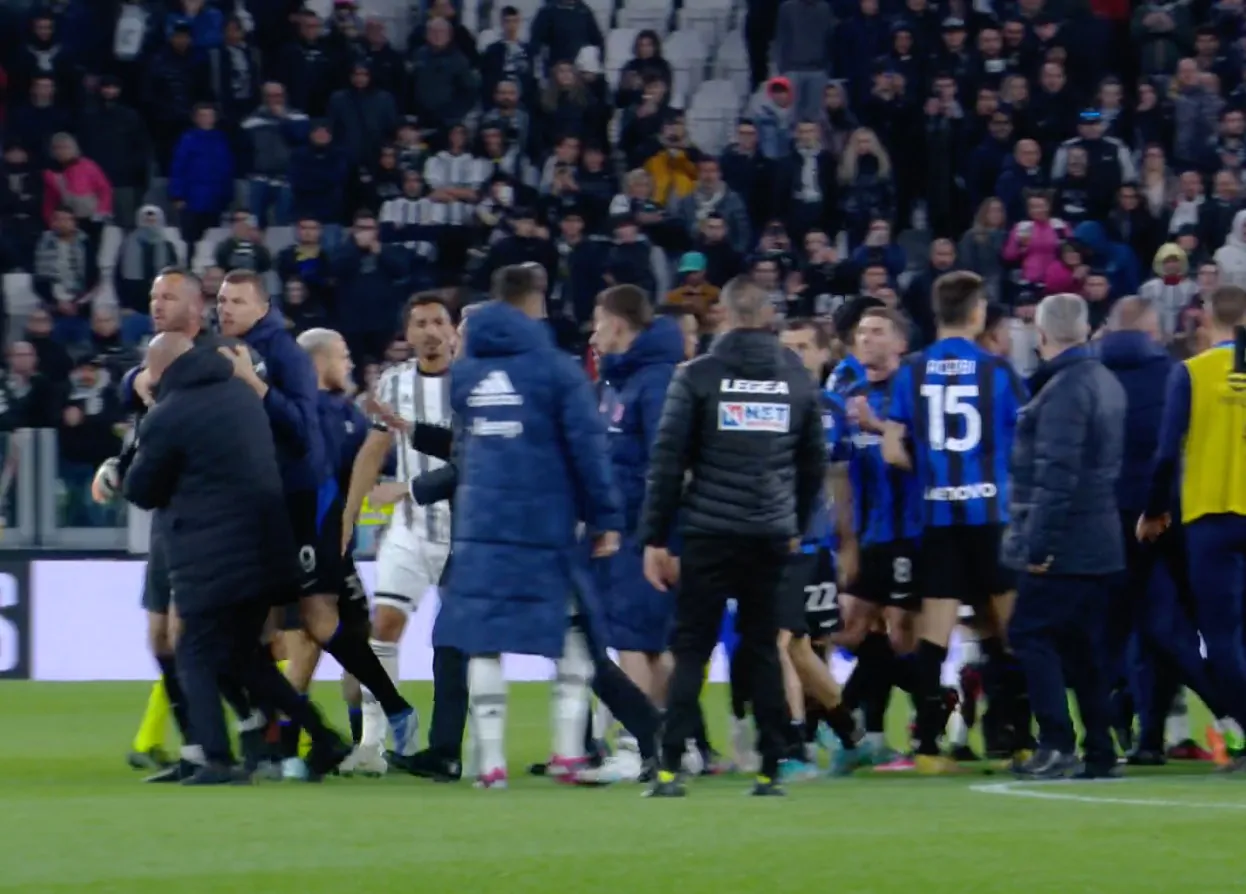 Juventus-Inter, spunta un retroscena sulla rissa finale